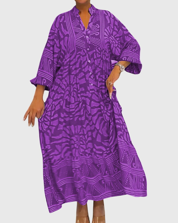 Lize | Maxi Dress with Elegant Print