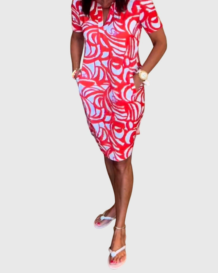 Monique | Flattering Walk Dress Avenue