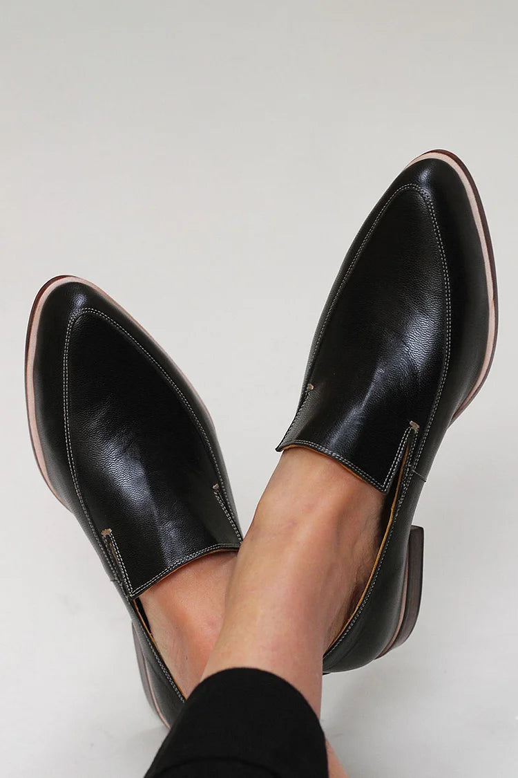 Thalia - Minimalist Profiled Moccasins