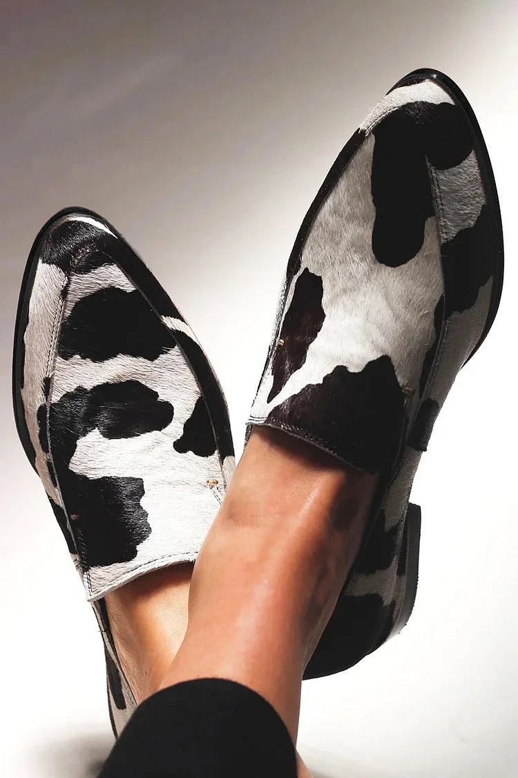 Becca - Velvet Print Shoes