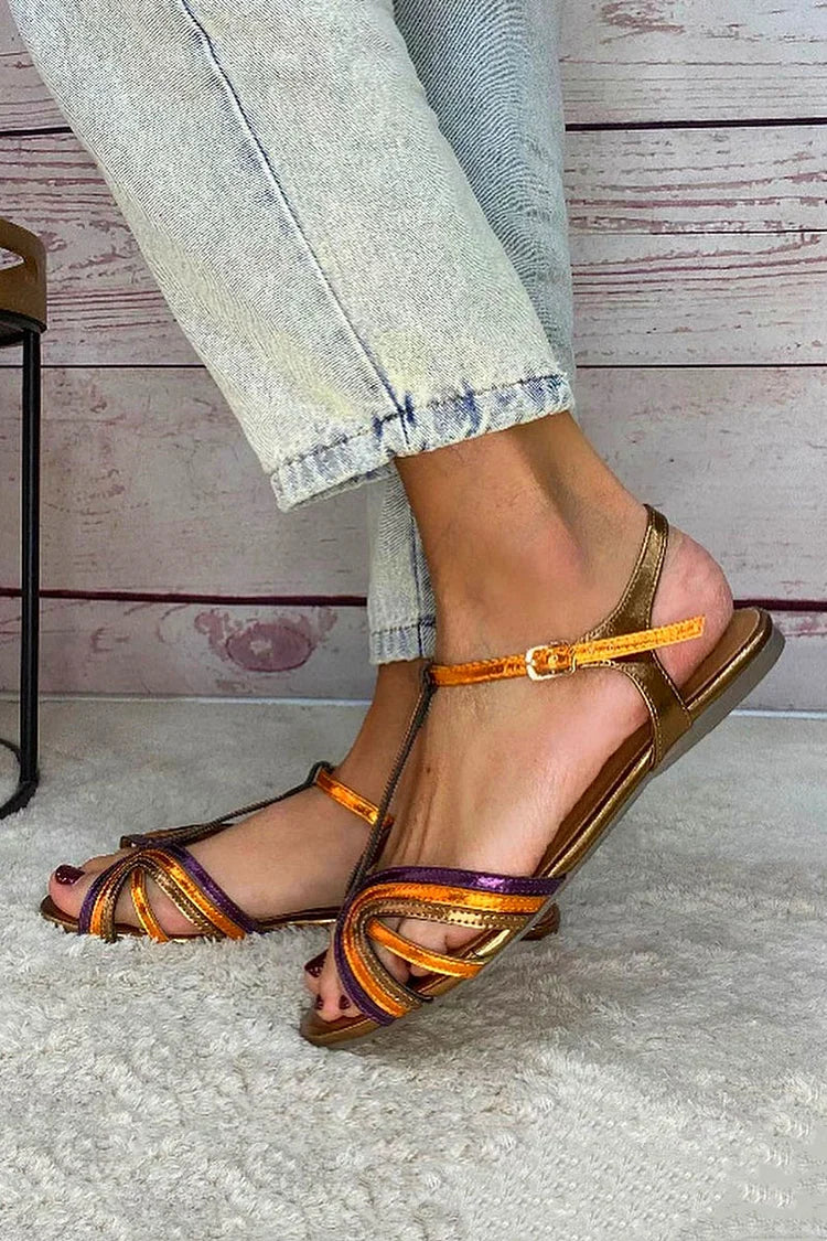 Viviana | Sandals in Mediterranean Colors