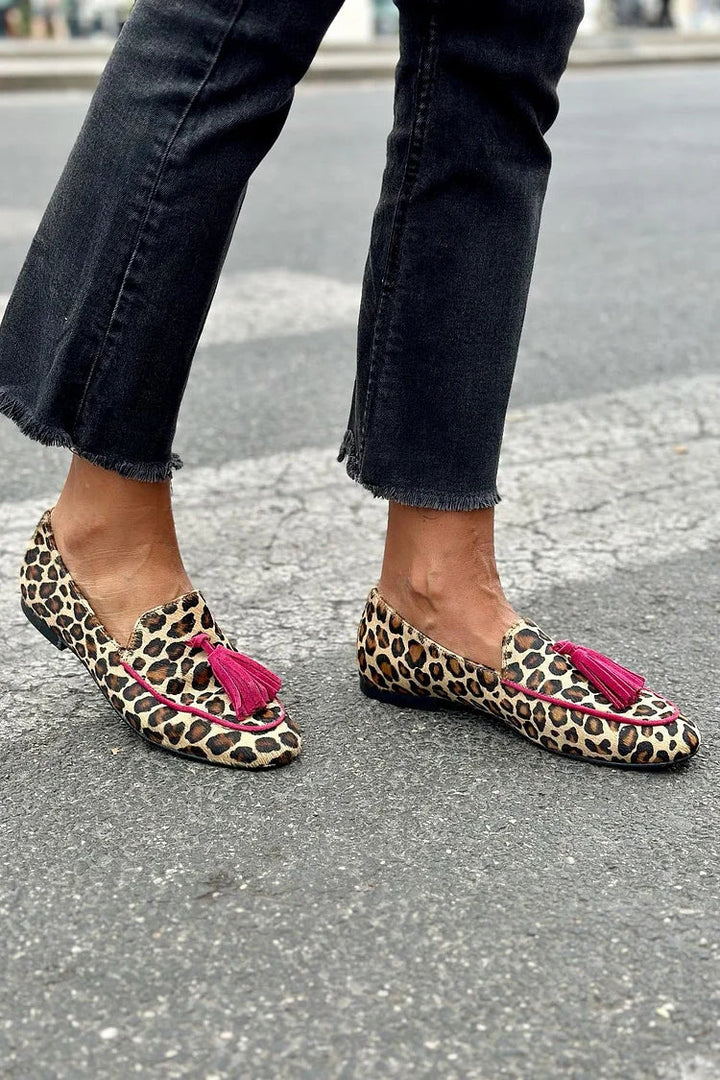 Rihanna - Leopard Print Moccasins