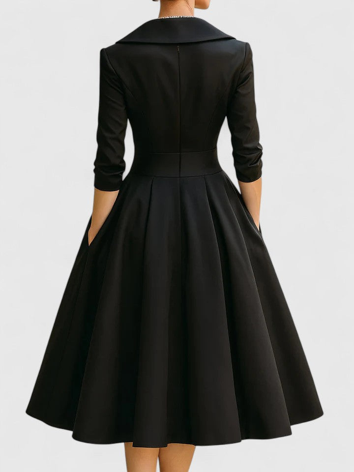 Leonore | Elegant Midi Dress