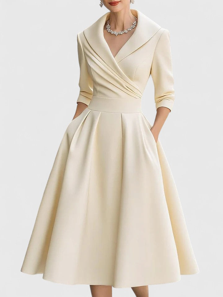 Leonore | Elegant Midi Dress