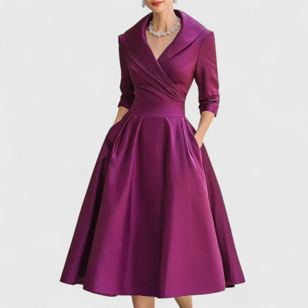 Vera | Elegant Midi Dress