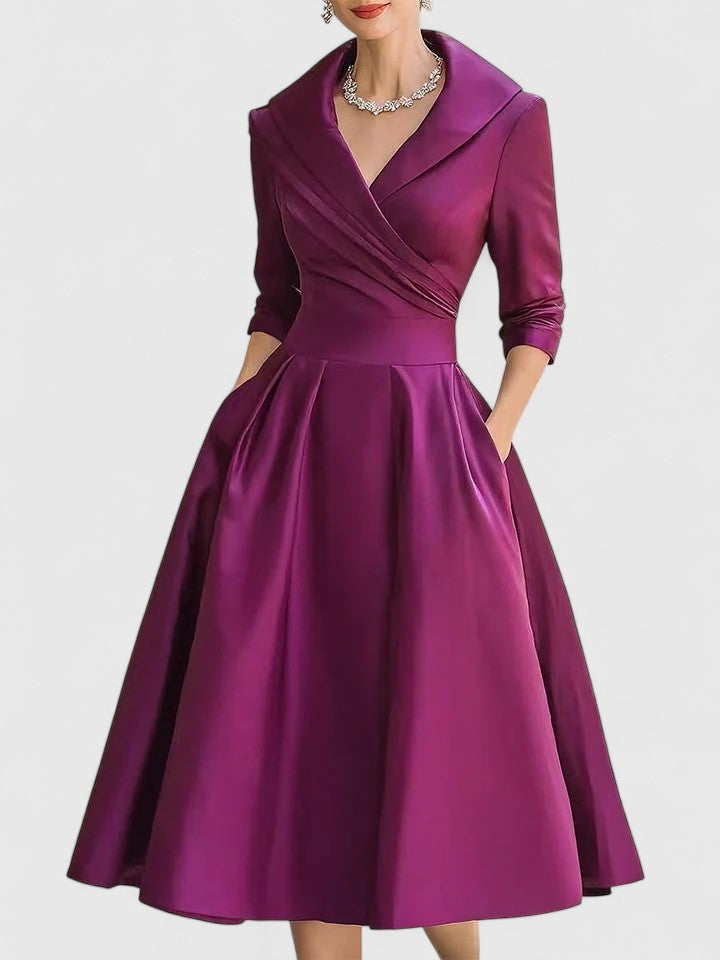 Leonore | Elegant Midi Dress