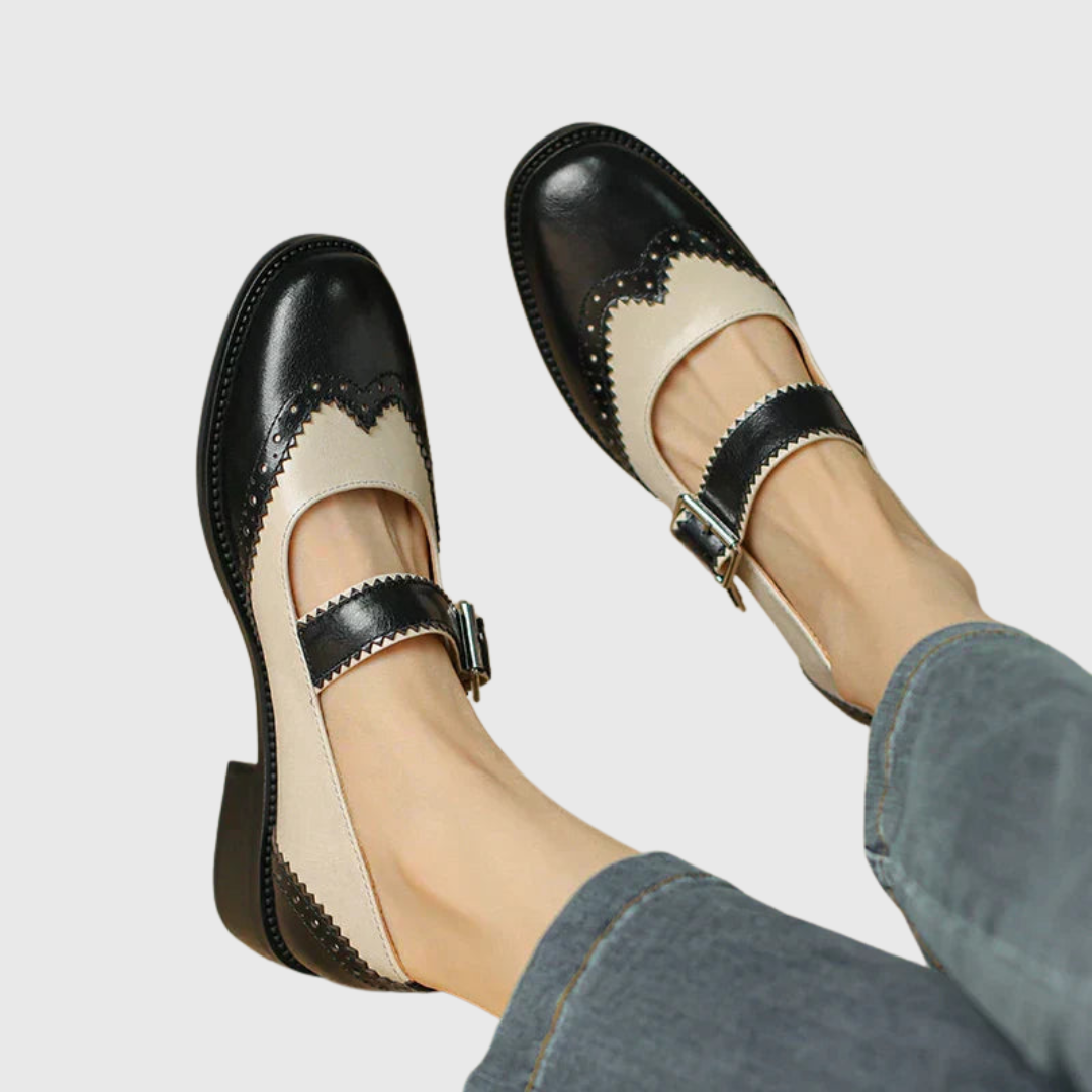 Mariska | Leather Mary Janes