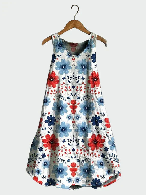 Dress with Floral Print