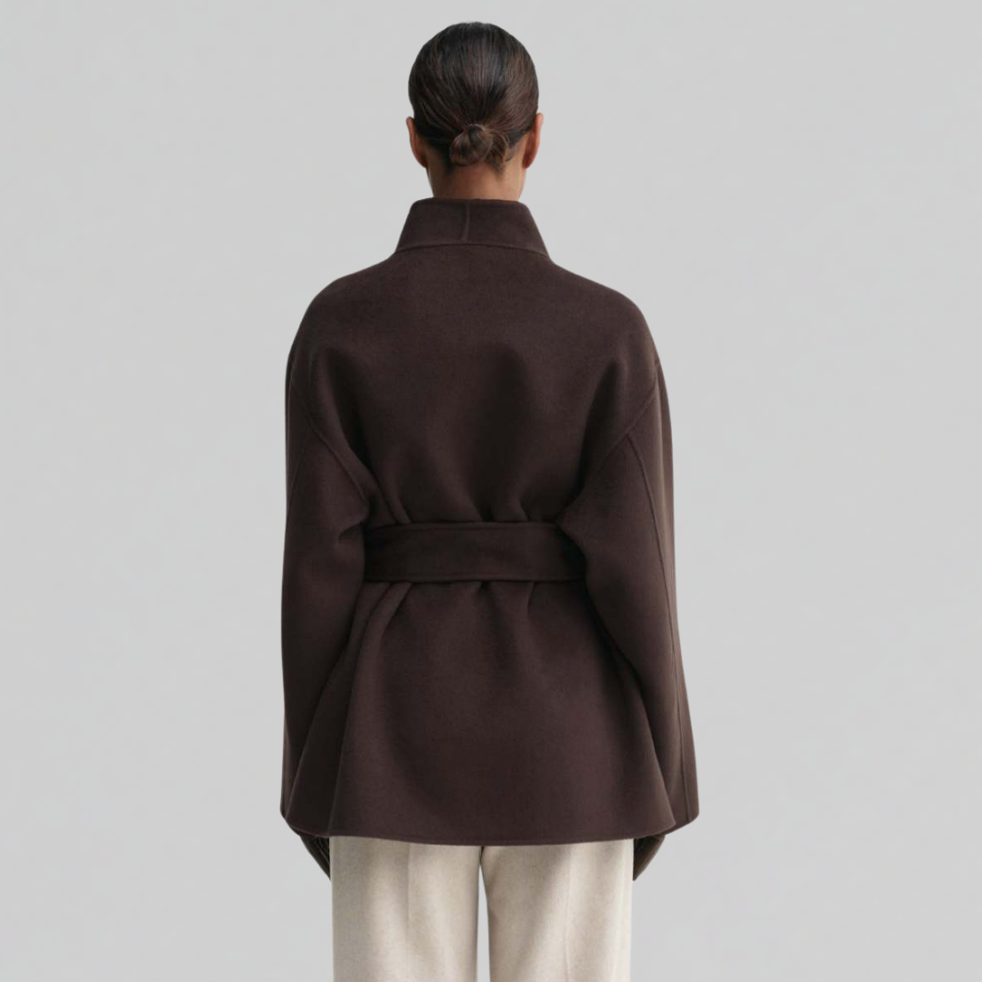 Gisela | Layered Jacket with Belt