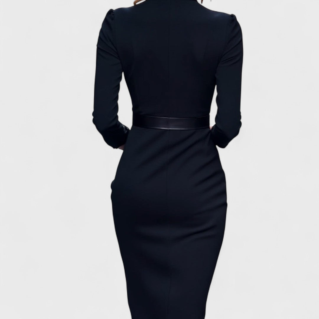 Loes | The Maxi Power Dress with Belt