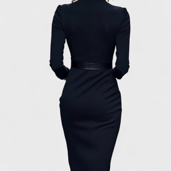 Loes | The Maxi Power Dress with Belt