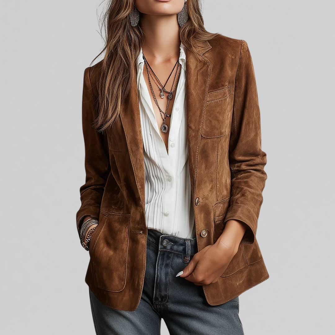 Floor | Soft Suede Blazer