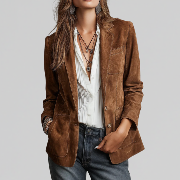 Floor | Soft Suede Blazer