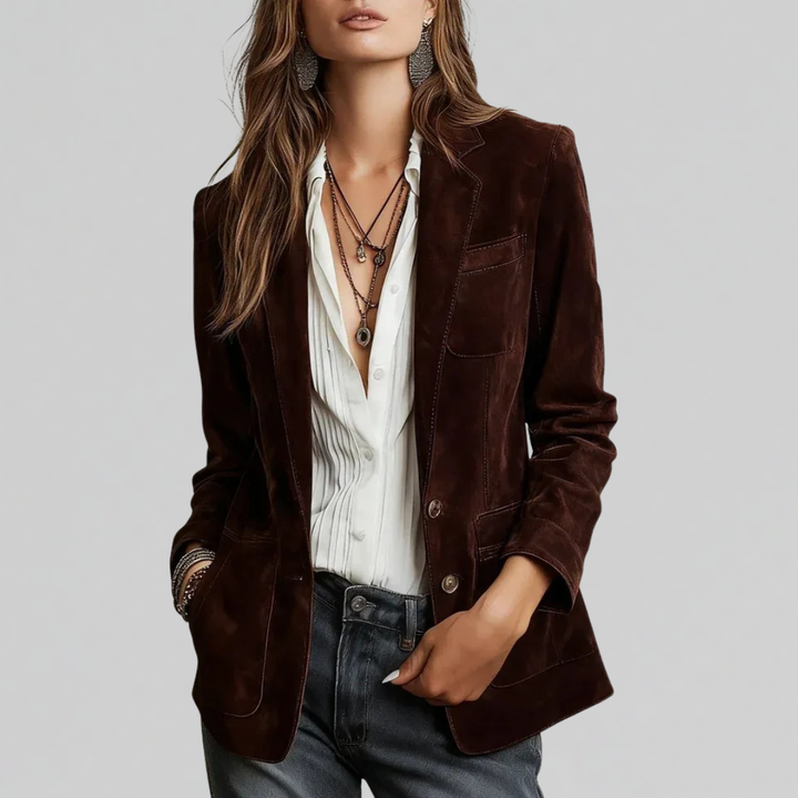 Floor | Soft Suede Blazer