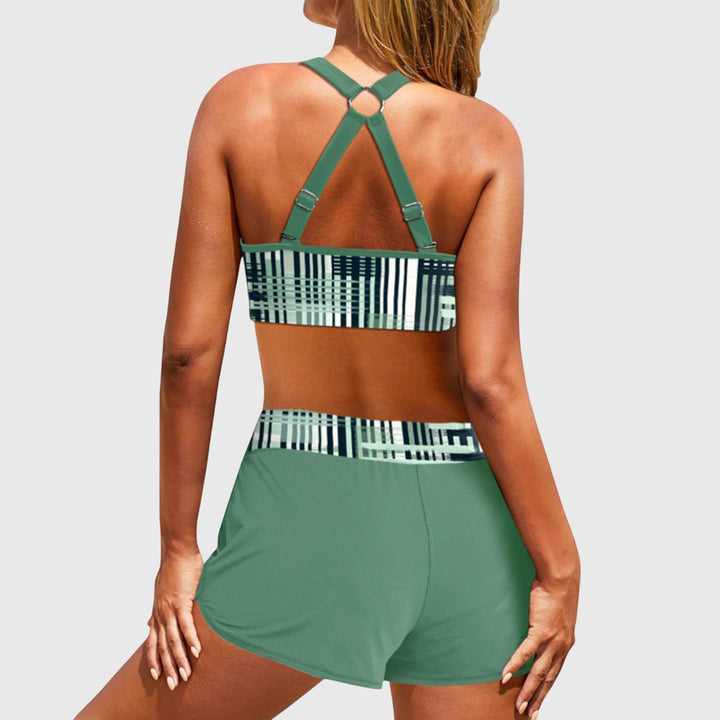 Sabrina | High Waist Ruffle Bikini Set