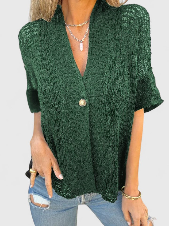Ineke | Elegant Knitted Blouse