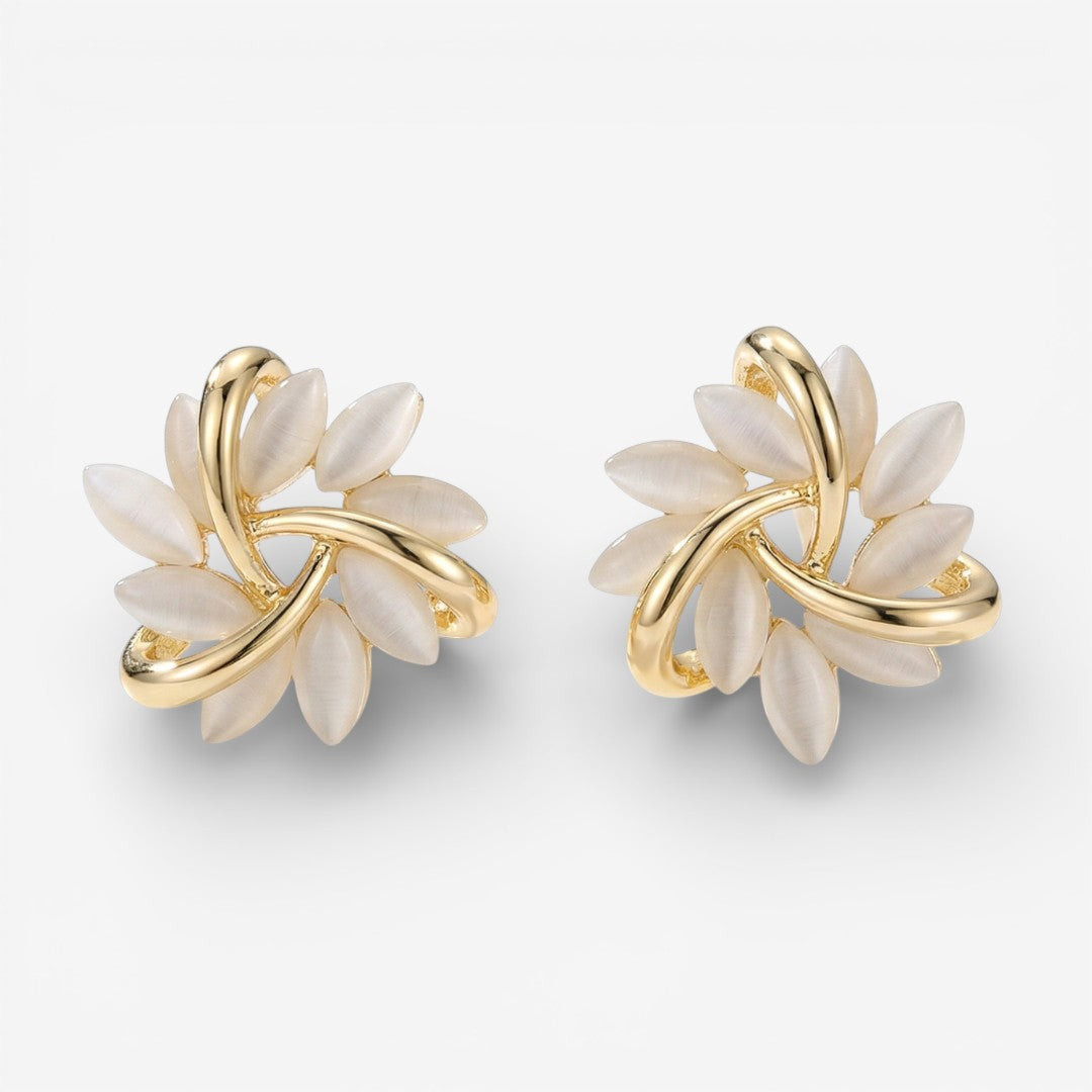 Sonja Luxe Vita Earrings Opal