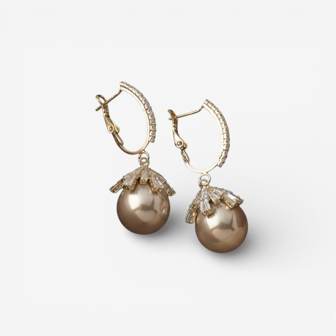 Malia Pearl Drop Earrings