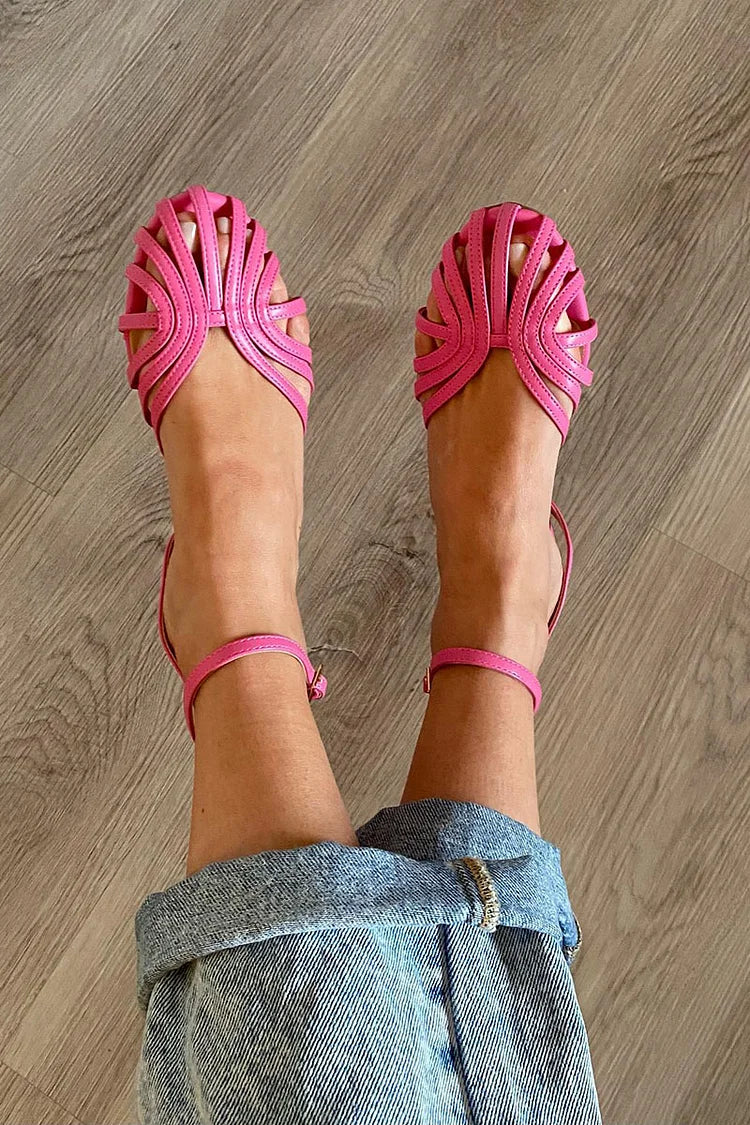 "Vittoria | Sandals with Golden Jewelry"