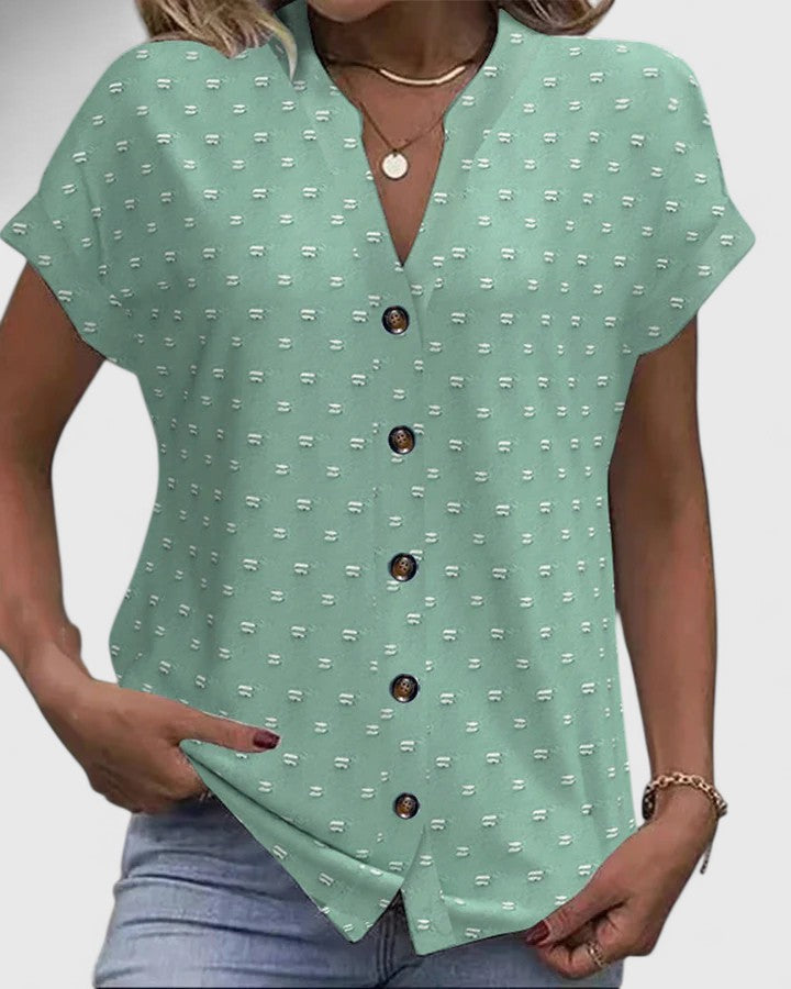 Rebecca | Comfortable V-Neck Blouse