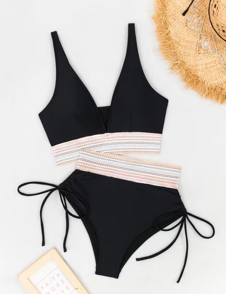 Yara | Elegant High Bikini Set