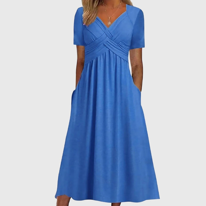 Renate | Midi Dress with Tummy Control