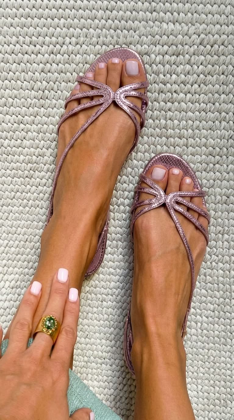 Ginevra | Elegant Gold Sandals for Summer