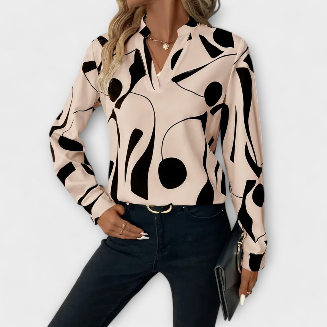 Isa | Elegant Blouse with Design