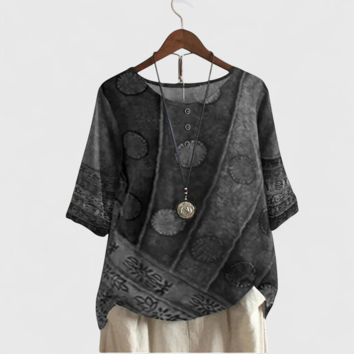 Carine | Elegant Boho Top
