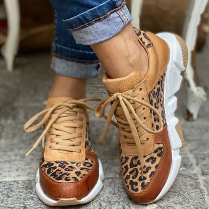 Inge | Comfortable Leopard Sneakers