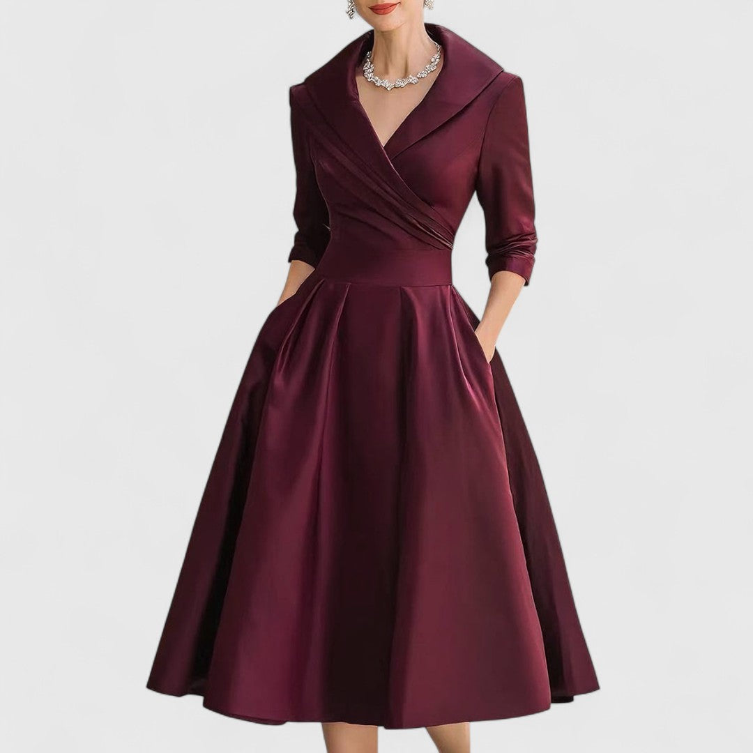 Vera | Elegant Midi Dress