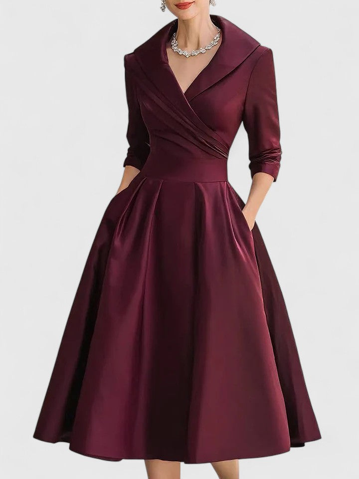 Leonore | Elegant Midi Dress