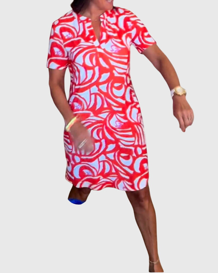 Monique | Flattering Walk Dress Avenue