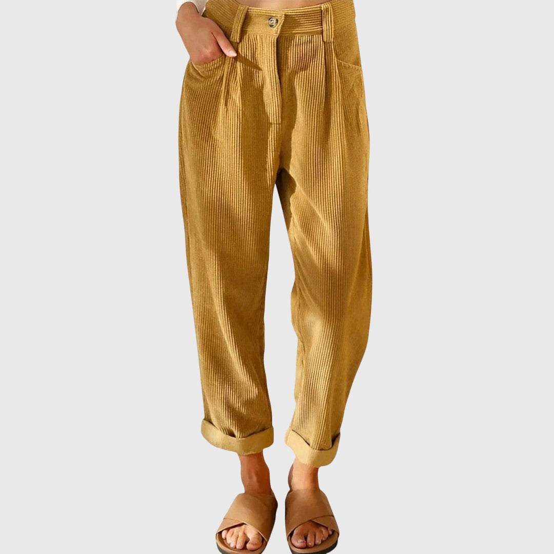 Truus | Modern Corduroy Pants