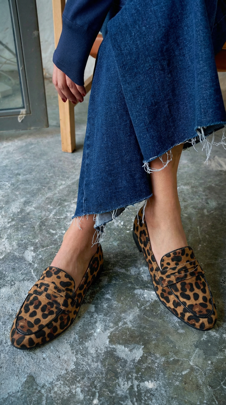 Azariah - Bold Leopard Shoes
