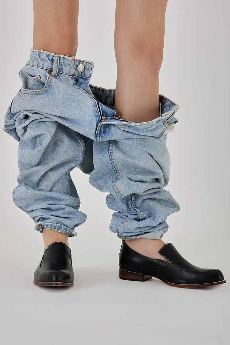 Thalia - Minimalist Profiled Moccasins