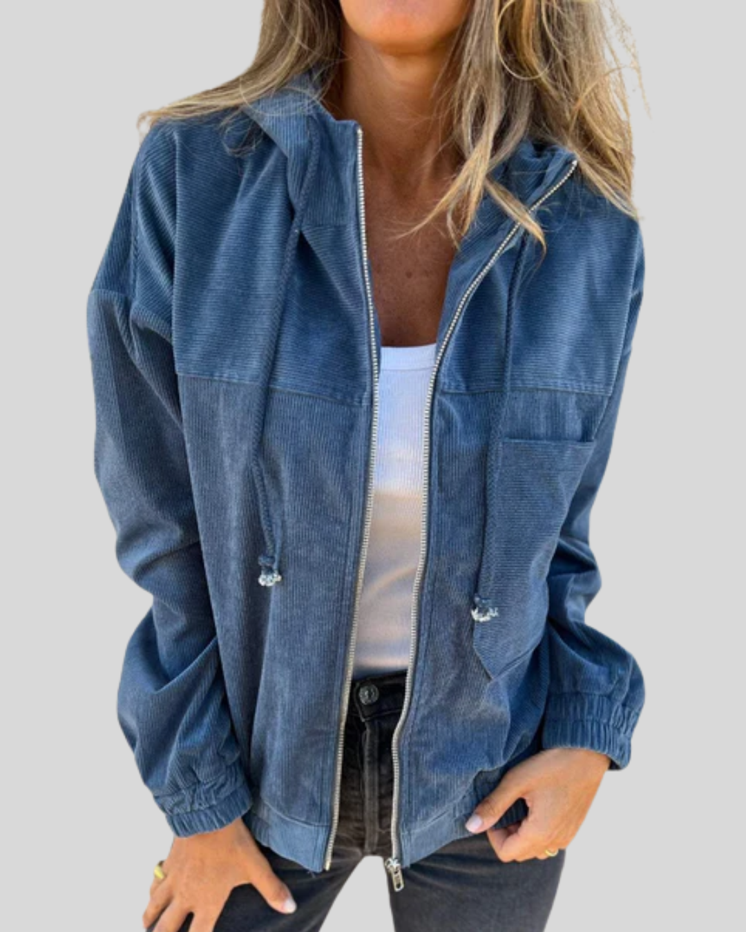 Zoë | Soft Zip Jacket