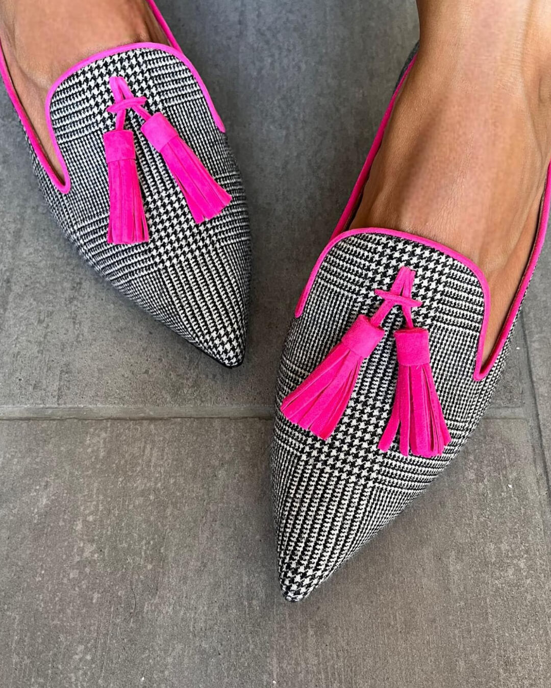 Betty - Chic Slip-Ons with Pointed Toe