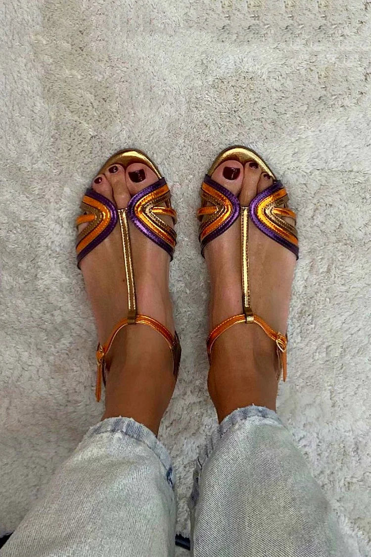 Viviana | Sandals in Mediterranean Colors