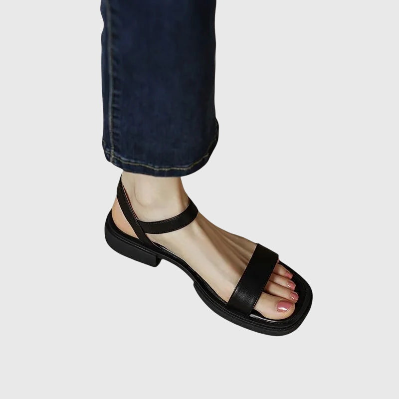 Jessica | Orthopedic Leather Sandals