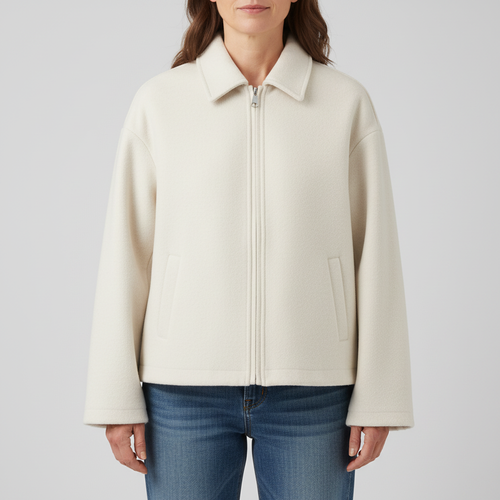 Greta | Soft Zip Jacket