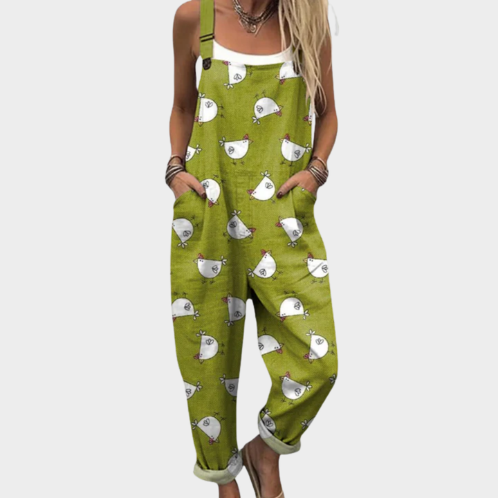 Rebecca | playful chicken pattern