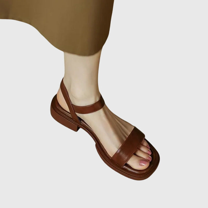 Jessica | Orthopedic Leather Sandals