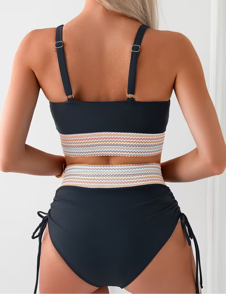 Yara | Elegant High Bikini Set