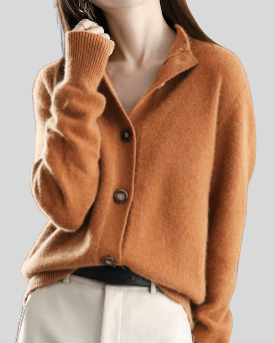 Luna | Retro Style Cashmere Vest