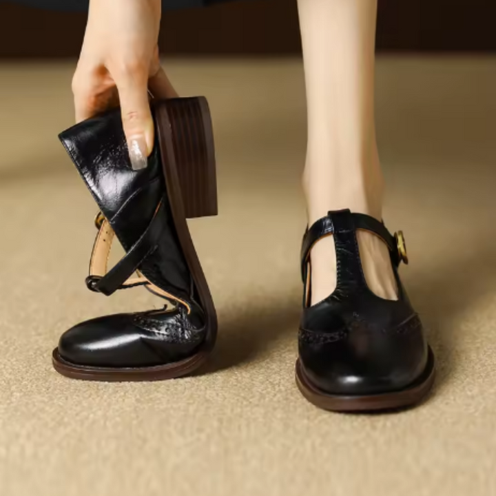 Truus | Mary Jane T Bar Shoes