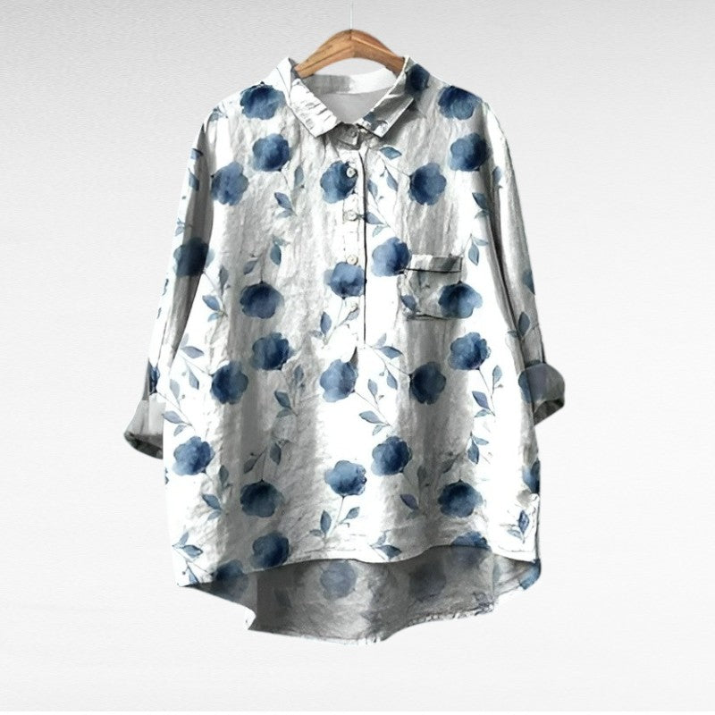 Loes | Elegant Summer Blouse