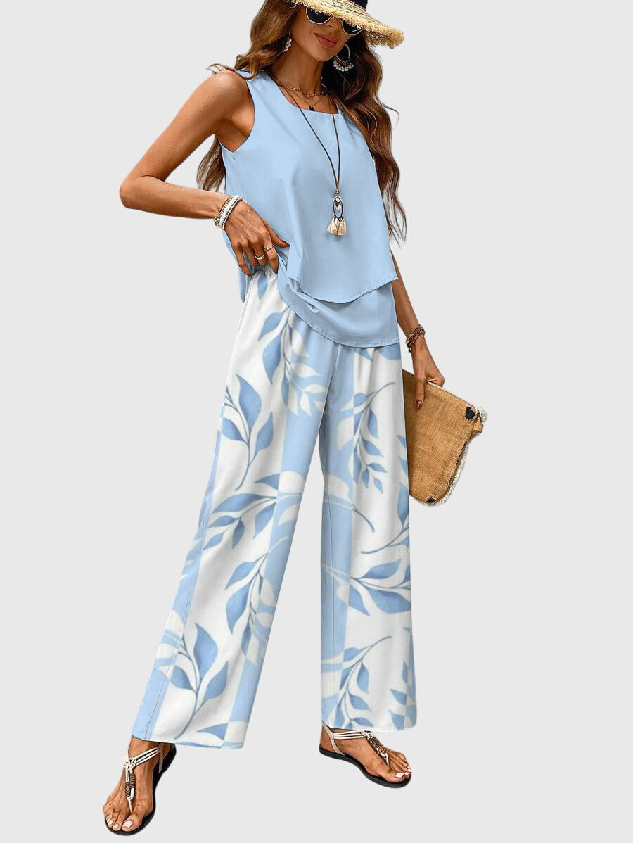 Floor | Elegant Summer Outfit in 2 Pieces