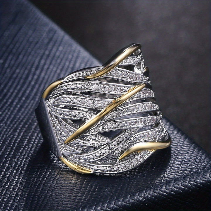 Elegant Braid Ring