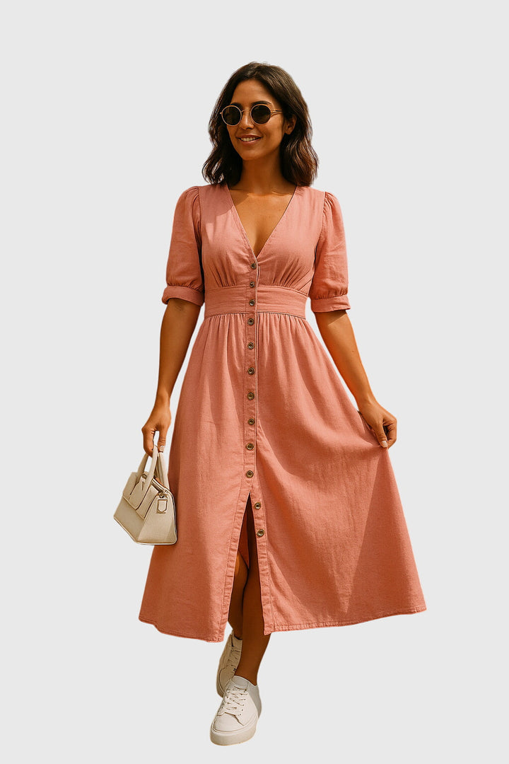 Hester | Elegant Denim Dress